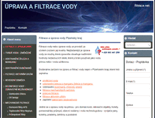 Tablet Screenshot of filtrace.net